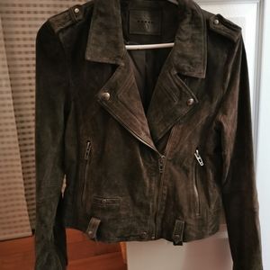 Blank NYC suede jacket ( french grey)